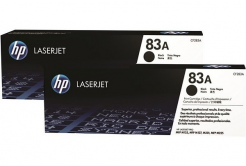 HP 83A CF283AD confezione doppia nero (black) toner originale