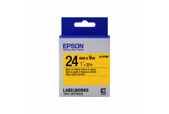 Epson LabelWorks LK-6YBP C53S656005 24mm x 9m, testo nera / nastro giallo pastello, nastro originale