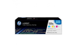 HP 125A CF373AM, ciano/magenta/giallo (cyan/magenta/yellow) toner originale