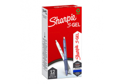 Sharpie 2162641, penna gel S-Gel Fashion, blu, 12pz, 0.7mm