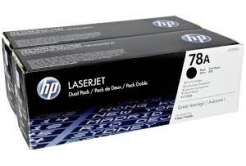 HP 78A CE278AD confezione doppia nero (black) toner originale