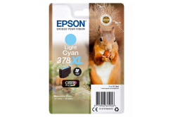 Epson 378XL C13T37954010 ciano chiaro (light cyan) cartuccia originale