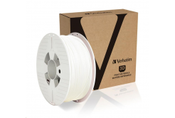 VERBATIM 3D Printer filamento PLA 1.75mm, 335m, 1kg white (OLD PN 55268)