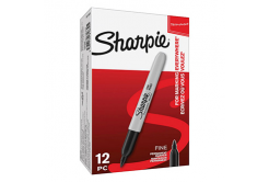 Sharpie S0810930, marcatore Fine, nero, 12pz, 0.9mm, permanente