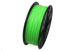 GEMBIRD 3D filamento, ABS, 1,75mm, 1000g, 3DP-ABS1.75-01-FG,  fluorescente, verde