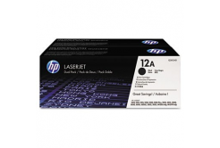 HP 12A Q2612AD confezione doppia nero (black) toner originale