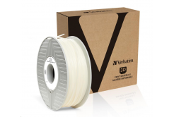 VERBATIM 3D Printer filamento PLA 2.85mm, 126m, 1kg natural transparent(old PN 55282)