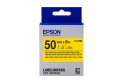 Epson LabelWorks LK-9YBVN C53S659004 50mm x 7m, testo nera / nastro giallo, vinile, nastro originale