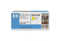 HP 309A Q2672A giallo (yellow) toner originale