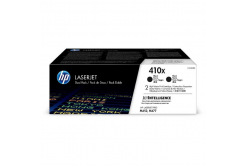 HP 410X CF410XD 2pz nero (black) toner originale