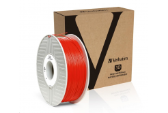 VERBATIM 3D Printer filamento PLA 1.75mm, 335m, 1kg red (OLD PN 55270)