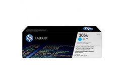 HP 305A CE411A ciano (cyan) toner originale