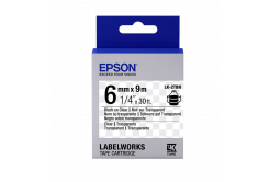 Epson LabelWorks LK-7TBN C53S657007 36mm x 9m, testo nera / nastro trasparente, nastro originale