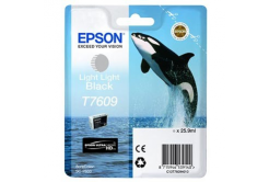 Epson T7609 T76094010 nero chiaro (light black) cartuccia originale