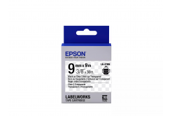 Epson LabelWorks LK-3TBN C53S653004 9mm x 9m, testo nera / nastro trasparente, nastro originale