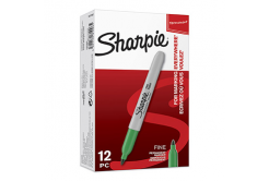 Sharpie S0810960, marcatore Fine, verde, 12pz, 0.9mm, permanente