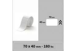 Niimbot labels RP 70x40mm 180pz Bianco per B3S