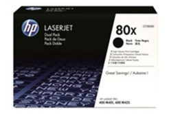 HP 80X CF280XD confezione doppia nero (black) toner originale