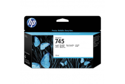 HP 745 F9J98A foto nero (photo black) cartuccia originale