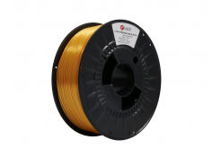 Stampa stringa (filamento), 3DF-P-SPLA1.75-1023, C-TECH PREMIUM LINE, Silk PLA, giallo traffico, RAL1023, 1,75mm, 1kg