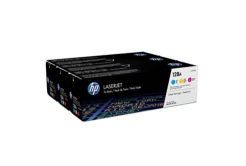 HP 128A CF371AM, ciano/magenta/giallo (cyan/magenta/yellow) toner originale