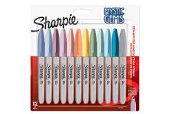 Sharpie 2157681, marcatore Mystic Gems, mix di colori, 12pz, permanente