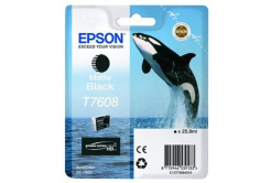 Epson T7608 T76084010 opaco nero (matte black) cartuccia originale