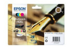 Epson T16364012, T163640, 16XL ciano/magenta/giallo/nero (cyan/magenta/yellow/black) cartuccia originale