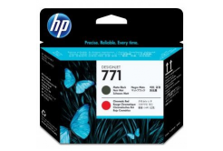 HP CE017A, n\.771 opaco nero/chromatic rosso (matte black/chromatic red) testina di stampa originale