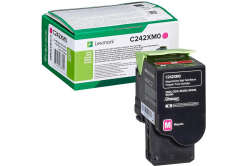 Lexmark C242XM0 magenta toner originale