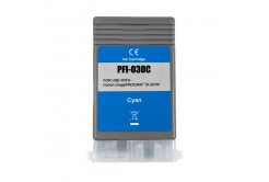 Canon PFI-030C 3490C001 ciano (cyan) cartuccia compatibile