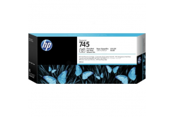 HP 745 F9K04A foto nero (photo black) cartuccia originale