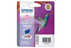 Epson T0806 C13T08064011 magenta chiaro (light magenta) cartuccia originale