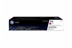 HP 117A W2073A magenta toner originale