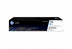 HP 117A W2071A ciano (cyan) toner originale