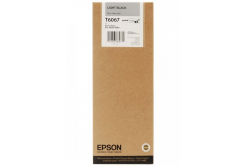 Epson T606700 nero chiaro (light black) cartuccia originale