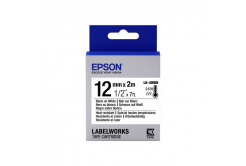 Epson LabelWorks LK-4WBH C53S654025 12mm x 2m, testo nera / nastro bianco, resistente alle alte temperature, nastro originale