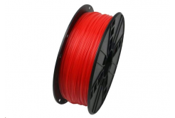 GEMBIRD 3DP-PLA1.75-01-FR, 3D filamento, PLA, 1,75mm, 1000g, fluorescente, rosso