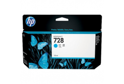 HP n\.728 F9J67A ciano (cyan) cartuccia originale