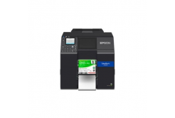 Epson ColorWorks C6000Ae C31CH76102, colore stampante di etichette, cutter, disp., USB, Ethernet, black