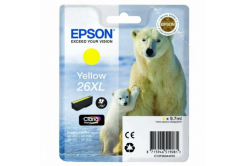 Epson T26344022, T263440, 26XL giallo (yellow) cartuccia originale