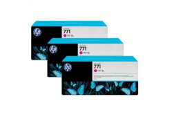 HP n\.771 CR252A 3pz magenta (magenta) cartuccia originale