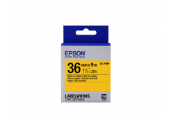 Epson LabelWorks LK-7YBP C53S657005 36mm x 9m, testo nera / nastro giallo pastello, nastro originale