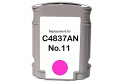 Cartuccia compatibile con HP 11 C4837A magenta (magenta) 