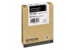 Epson T613800 nero opaco (matte black) cartuccia originale