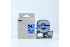 Epson LTS24BW, 24mm x 5m, testo blu / sfondo bianco, nastro compatibile