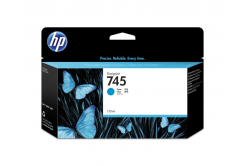 HP 745 F9J97A ciano (cyan) cartuccia originale