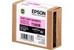 Epson T580B00 magenta chiaro (light magenta) cartuccia originale