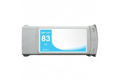 Cartuccia compatibile con HP 83 C4944A ciano chiaro (light cyan) 