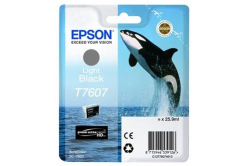 Epson T7607 T76074010 nero chiaro (light black) cartuccia originale